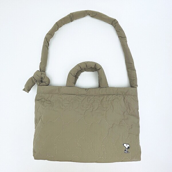 スヌーピー 2WAYミディアムショルダーバッグ ベージュ ROOTOTE ルートート SNOOPY