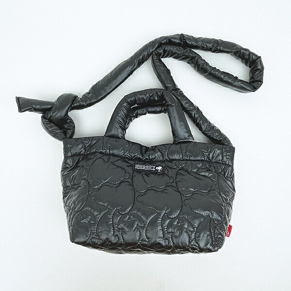 スヌーピー 2WAYデリショルダーバッグ シャイニーブラック ROOTOTE ルートート SNOOPY