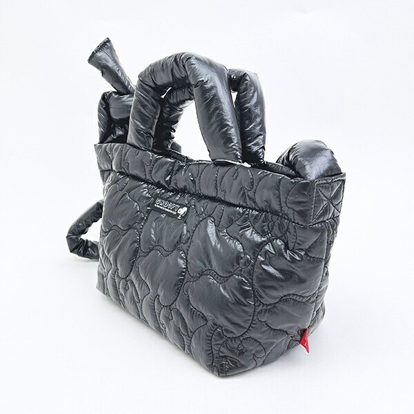 スヌーピー 2WAYデリショルダーバッグ シャイニーブラック ROOTOTE ルートート SNOOPY