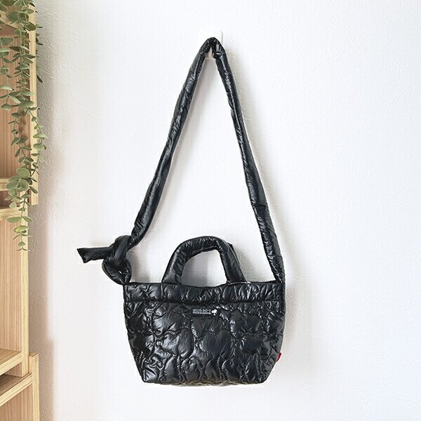 スヌーピー 2WAYデリショルダーバッグ シャイニーブラック ROOTOTE ルートート SNOOPY