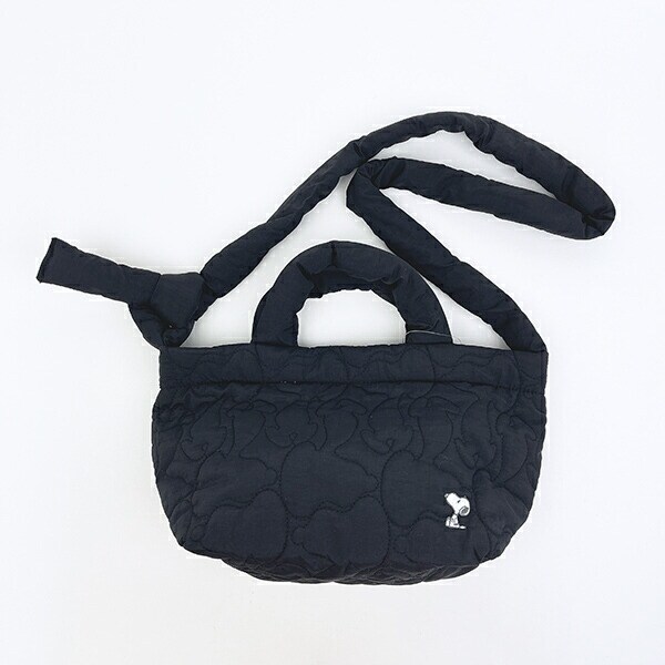 スヌーピー 2WAYデリショルダーバッグ マットブラック ROOTOTE ルートート SNOOPY