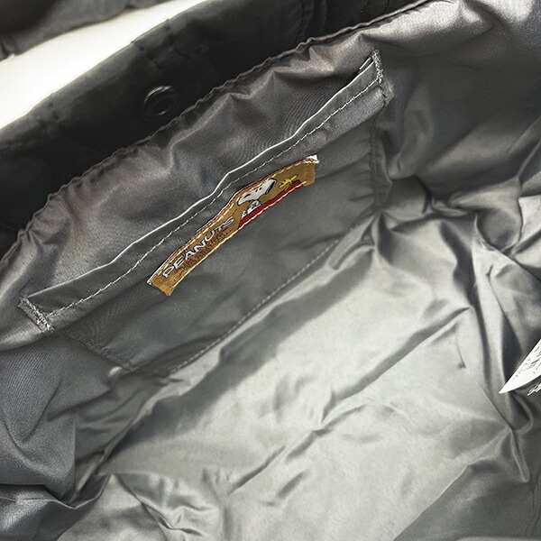 スヌーピー 2WAYデリショルダーバッグ マットブラック ROOTOTE ルートート SNOOPY