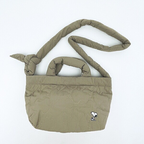 スヌーピー 2WAYデリショルダーバッグ ベージュ ROOTOTE ルートート SNOOPY