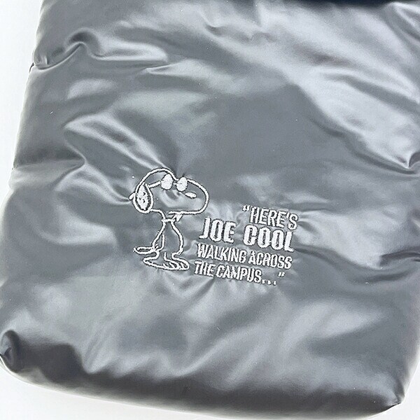 スヌーピー 2WAYミニショルダーバッグ シャイニーブラック ROOTOTE ルートート コラボ SNOOPY