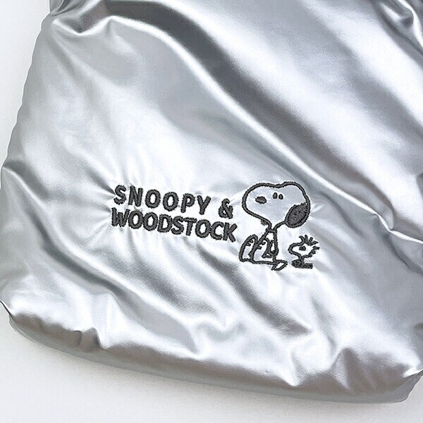 スヌーピー 2WAYミニショルダーバッグ シャイニーシルバー ROOTOTE ルートート コラボ SNOOPY