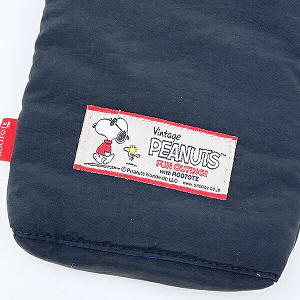 スヌーピー 2WAYミニショルダーバッグ マットブラック ROOTOTE ルートート コラボ SNOOPY