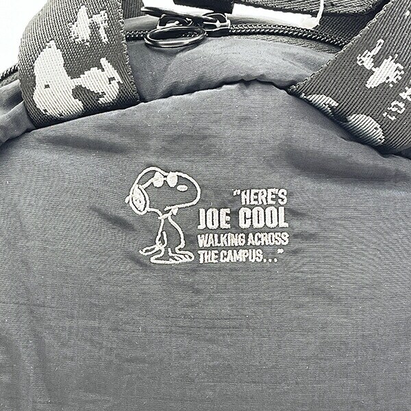 スヌーピー リュック マットブラック ROOTOTE ルートート コラボ SNOOPY