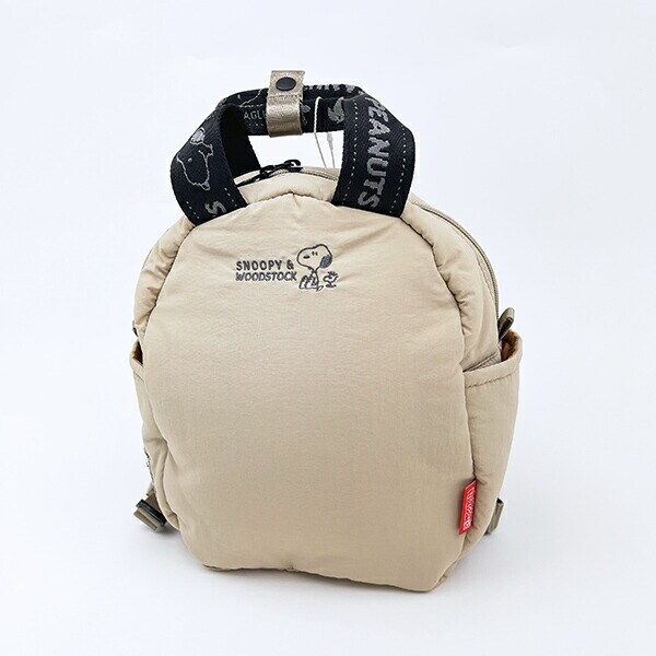 スヌーピー リュック マットベージュ ROOTOTE ルートート コラボ SNOOPY