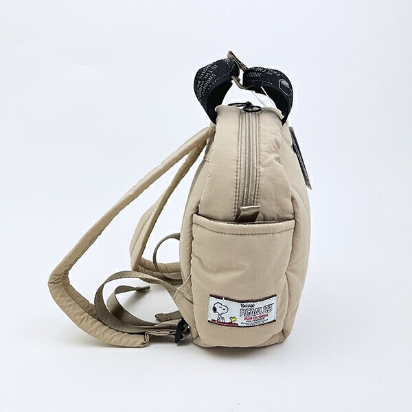 スヌーピー リュック マットベージュ ROOTOTE ルートート コラボ SNOOPY