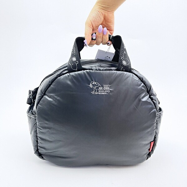 スヌーピー 2WAYショルダーバッグ(ミディアム) シャイニーブラック ROOTOTE ルートート コラボ SNOOPY