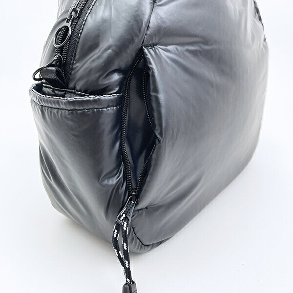 スヌーピー 2WAYショルダーバッグ(ミディアム) シャイニーブラック ROOTOTE ルートート コラボ SNOOPY