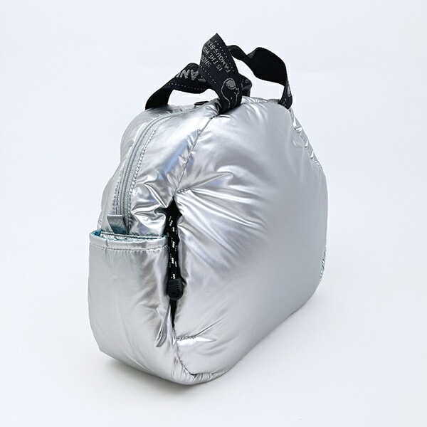 スヌーピー 2WAYショルダーバッグ(ミディアム) シャイニーシルバー ROOTOTE ルートート コラボ SNOOPY