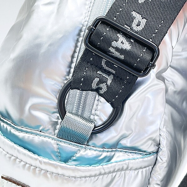 スヌーピー 2WAYショルダーバッグ(ミディアム) シャイニーシルバー ROOTOTE ルートート コラボ SNOOPY