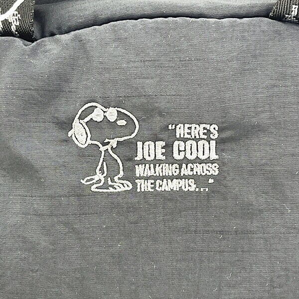 スヌーピー 2WAYショルダーバッグ(ミディアム) マットブラック ROOTOTE ルートート コラボ SNOOPY