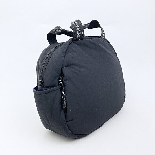 スヌーピー 2WAYショルダーバッグ(ミディアム) マットブラック ROOTOTE ルートート コラボ SNOOPY