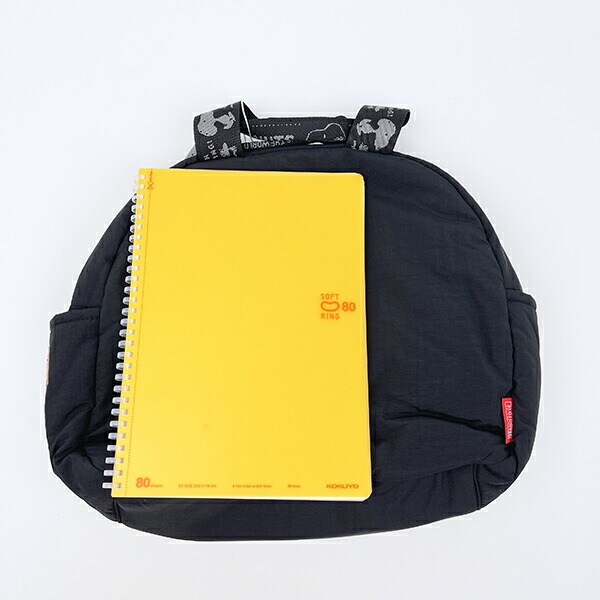 スヌーピー 2WAYショルダーバッグ(ミディアム) マットブラック ROOTOTE ルートート コラボ SNOOPY