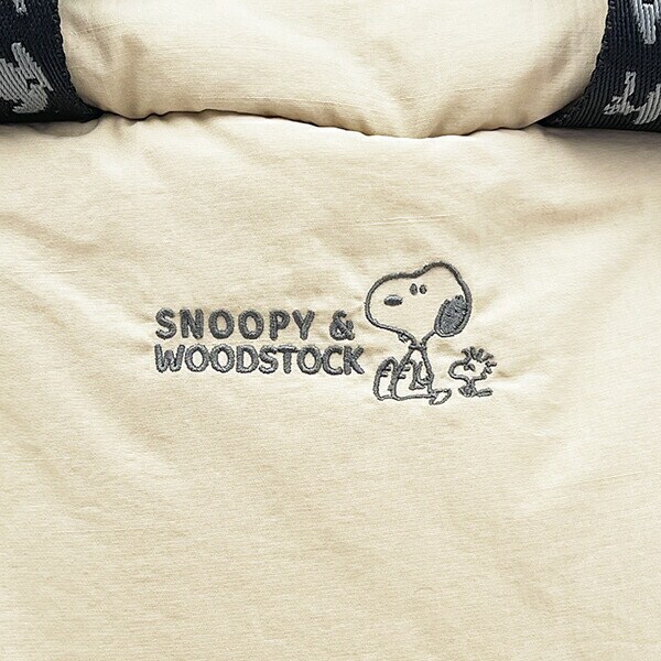 スヌーピー 2WAYショルダーバッグ(ミディアム) マットベージュ ROOTOTE ルートート コラボ SNOOPY