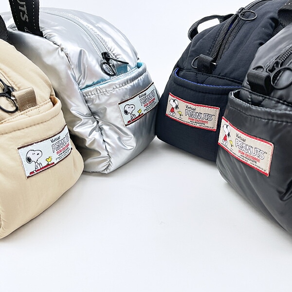 スヌーピー 2WAYショルダーバッグ マットベージュ ROOTOTE ルートート コラボ SNOOPY