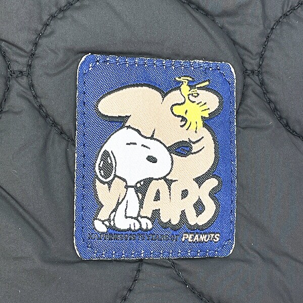 スヌーピー A4ワイド2WAYショルダーバッグ ブラック PEANUTS 75th ROOTOTE ルートート SNOOPY