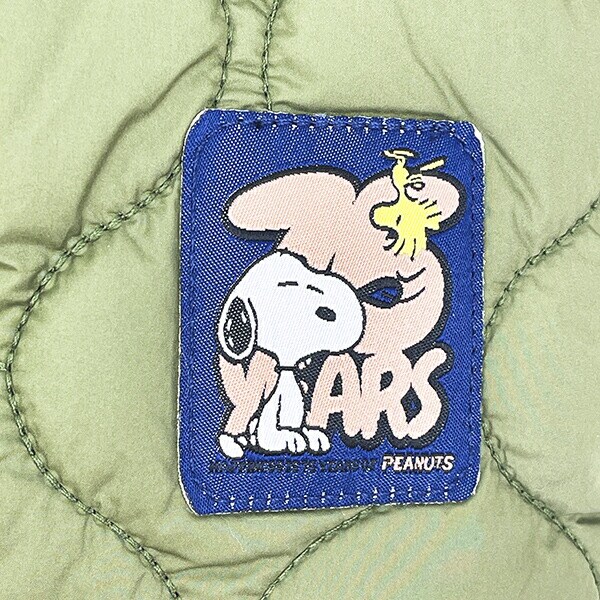スヌーピー A4ワイド2WAYショルダーバッグ カーキ PEANUTS 75th ROOTOTE ルートート SNOOPY