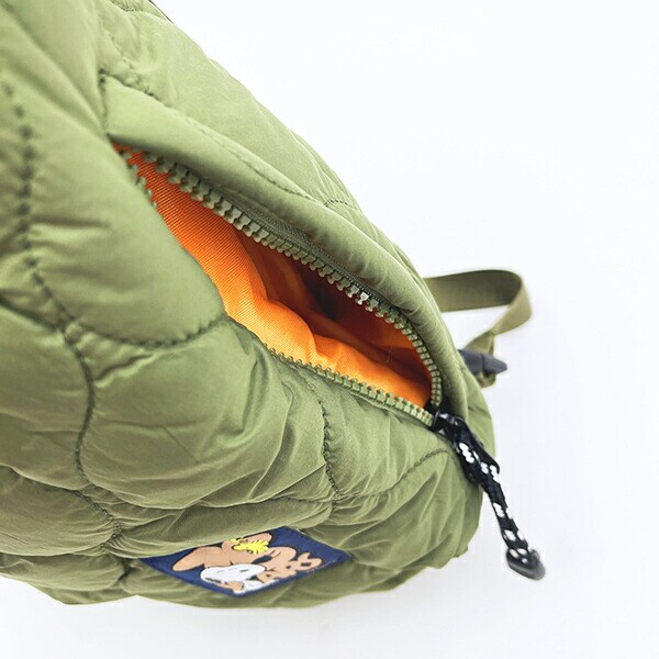 スヌーピー 2WAYトートバッグ カーキ PEANUTS 75th ROOTOTE ルートート SNOOPY