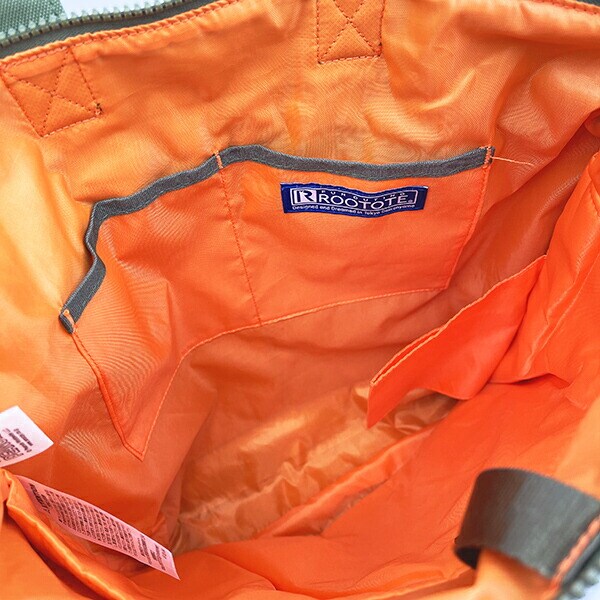 スヌーピー 2WAYトートバッグ カーキ PEANUTS 75th ROOTOTE ルートート SNOOPY