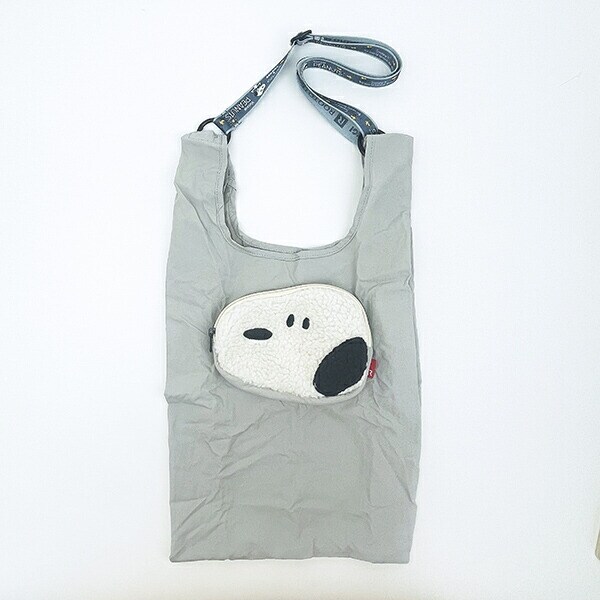 スヌーピー ショッピングバッグ Smile トートバッグ ROOTOTE ルートート コラボ SNOOPY