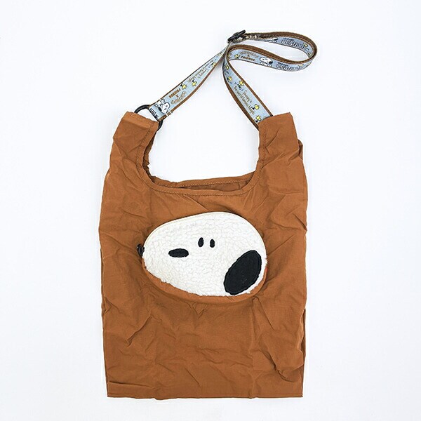 スヌーピー フライングエース ショッピングバッグミッド トートバッグ ROOTOTE ルートート コラボ SNOOPY