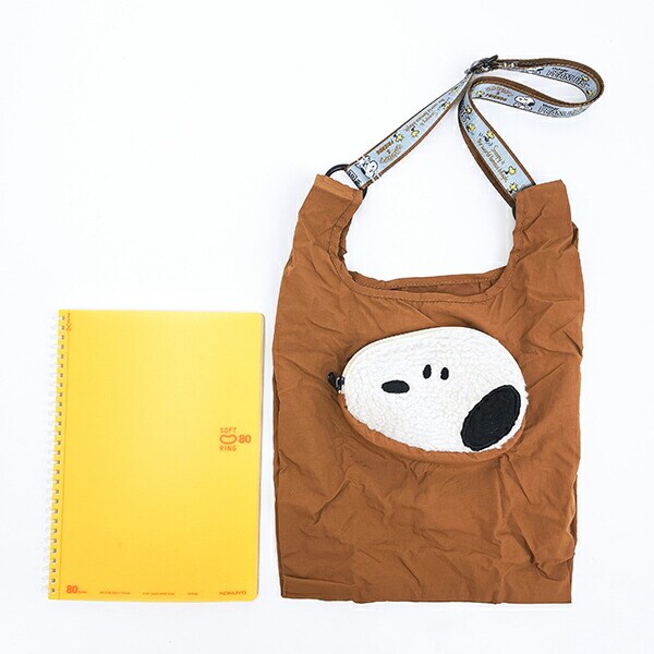 スヌーピー フライングエース ショッピングバッグミッド トートバッグ ROOTOTE ルートート コラボ SNOOPY