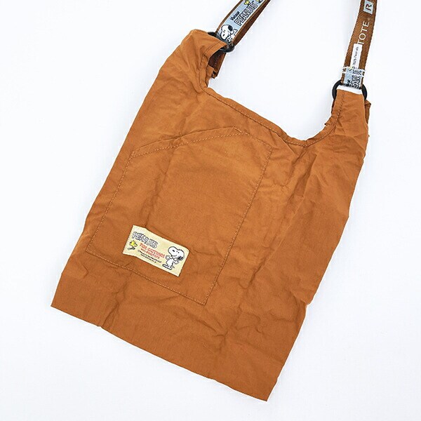 スヌーピー フライングエース ショッピングバッグミッド トートバッグ ROOTOTE ルートート コラボ SNOOPY