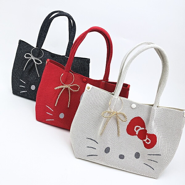 サンリオ ハローキティ トートバッグ ブラック Sanrio