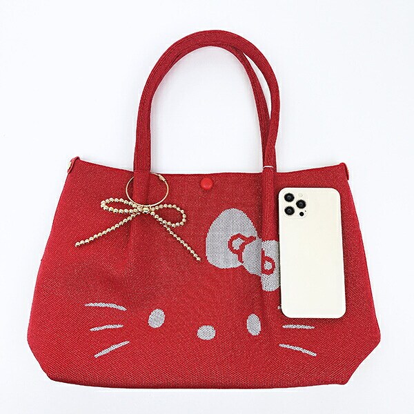 サンリオ ハローキティ トートバッグ レッド Sanrio