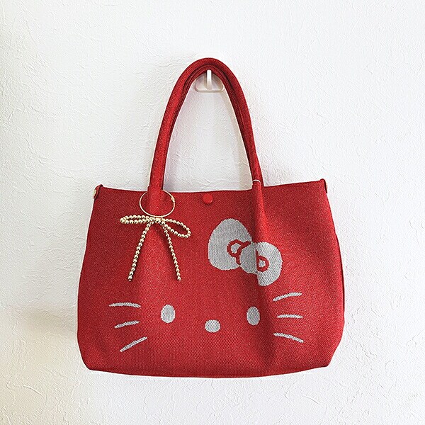 サンリオ ハローキティ トートバッグ レッド Sanrio