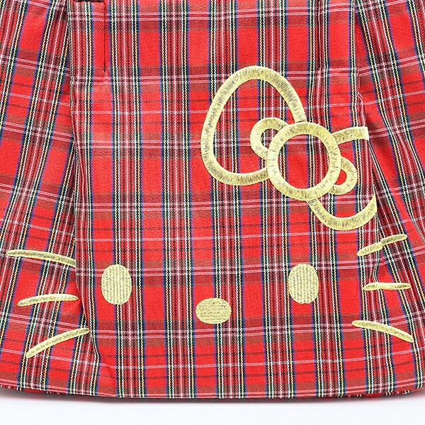 サンリオ ハローキティ トートバッグ (レッドチェック) ルートート ROOTOTE  Sanrio