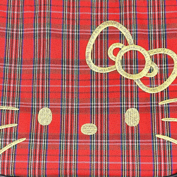 サンリオ ハローキティ 2WAYショルダートートバッグ  (レッドチェック) ルートート ROOTOTE  Sanrio