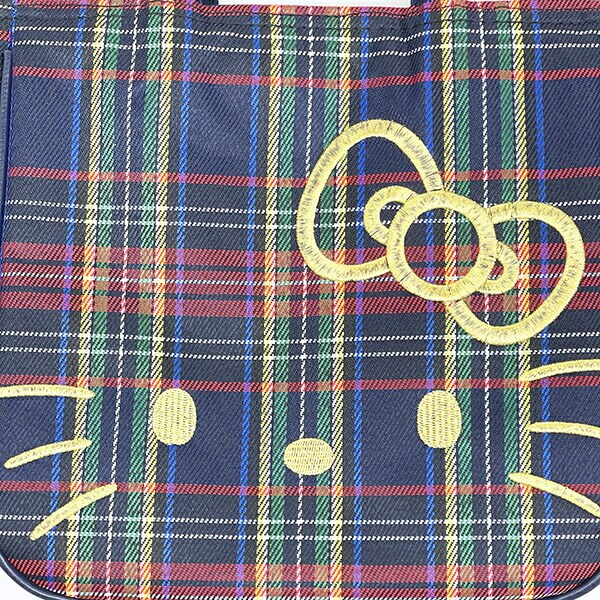 サンリオ ハローキティ 2WAYショルダートートバッグ  (イエローチェック) ルートート ROOTOTE  Sanrio