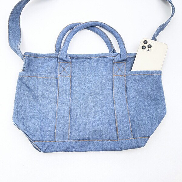 スヌーピー 刺繍2WAYショルダーバッグ サックス ROOTOTE ルートート SNOOPY