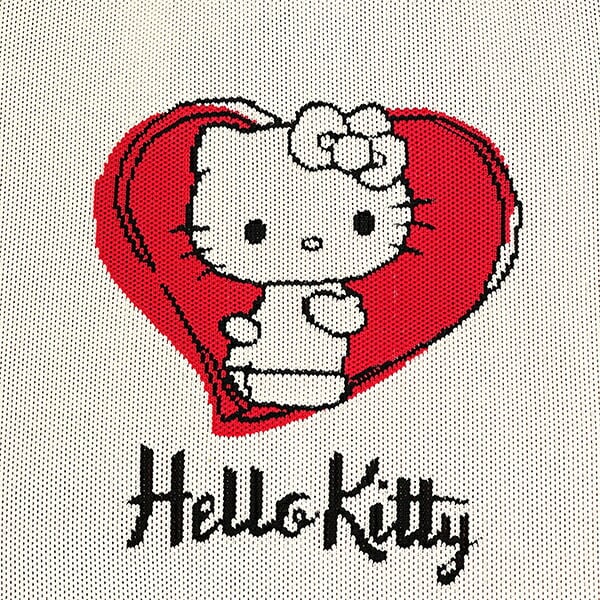 サンリオ ハローキティ ニットトートバッグ アイボリー Sanrio ROOTOTE ルートート コラボ