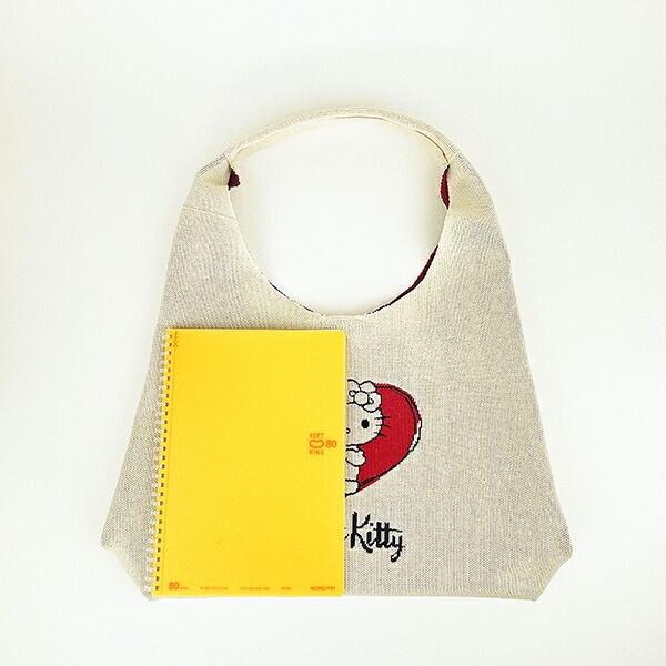 サンリオ ハローキティ ニットトートバッグ アイボリー Sanrio ROOTOTE ルートート コラボ