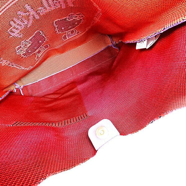 サンリオ ハローキティ ニットトートバッグ パープル Sanrio ROOTOTE ルートート コラボ