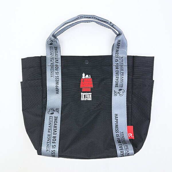 スヌーピー トートバッグ ブラック ハウス ROOTOTE ルートート SNOOPY