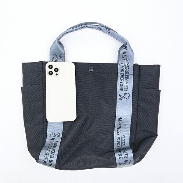 スヌーピー トートバッグ ブラック ハウス ROOTOTE ルートート SNOOPY
