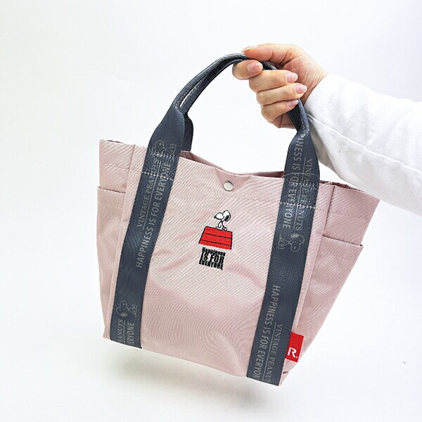 スヌーピー トートバッグ ピンク ハウス ROOTOTE ルートート SNOOPY