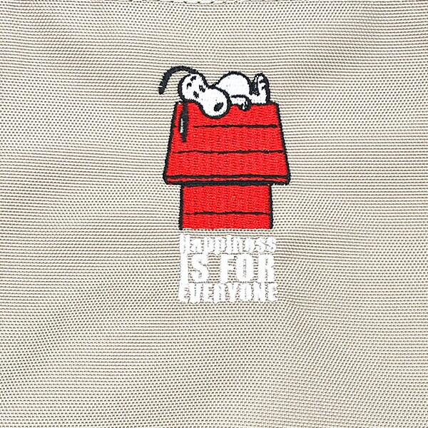 スヌーピー トートバッグ ベージュ ハウス ROOTOTE ルートート SNOOPY