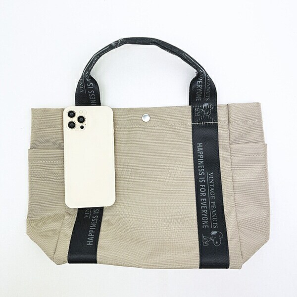 スヌーピー トートバッグ ベージュ ハウス ROOTOTE ルートート SNOOPY