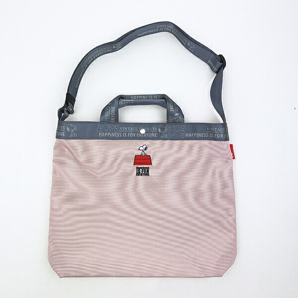 スヌーピー 2WAYショルダーバッグ ピンク ハウス ROOTOTE ルートート SNOOPY