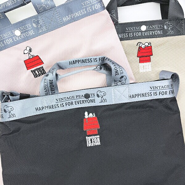 スヌーピー 2WAYショルダーバッグ ピンク ハウス ROOTOTE ルートート SNOOPY