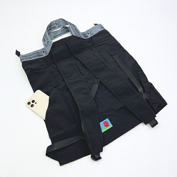 スヌーピー パッカブル リュックトートバッグ ブラック ルートート ROOTOTE SNOOPY