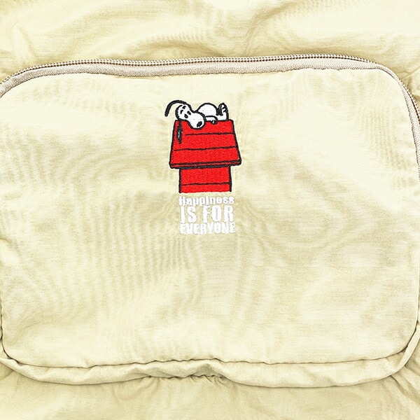 スヌーピー パッカブル リュックトートバッグ ベージュ ルートート ROOTOTE SNOOPY