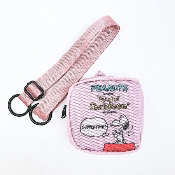 スヌーピー ショッピングバッグ トートバッグ ピンク ROOTOTE ルートート SNOOPY